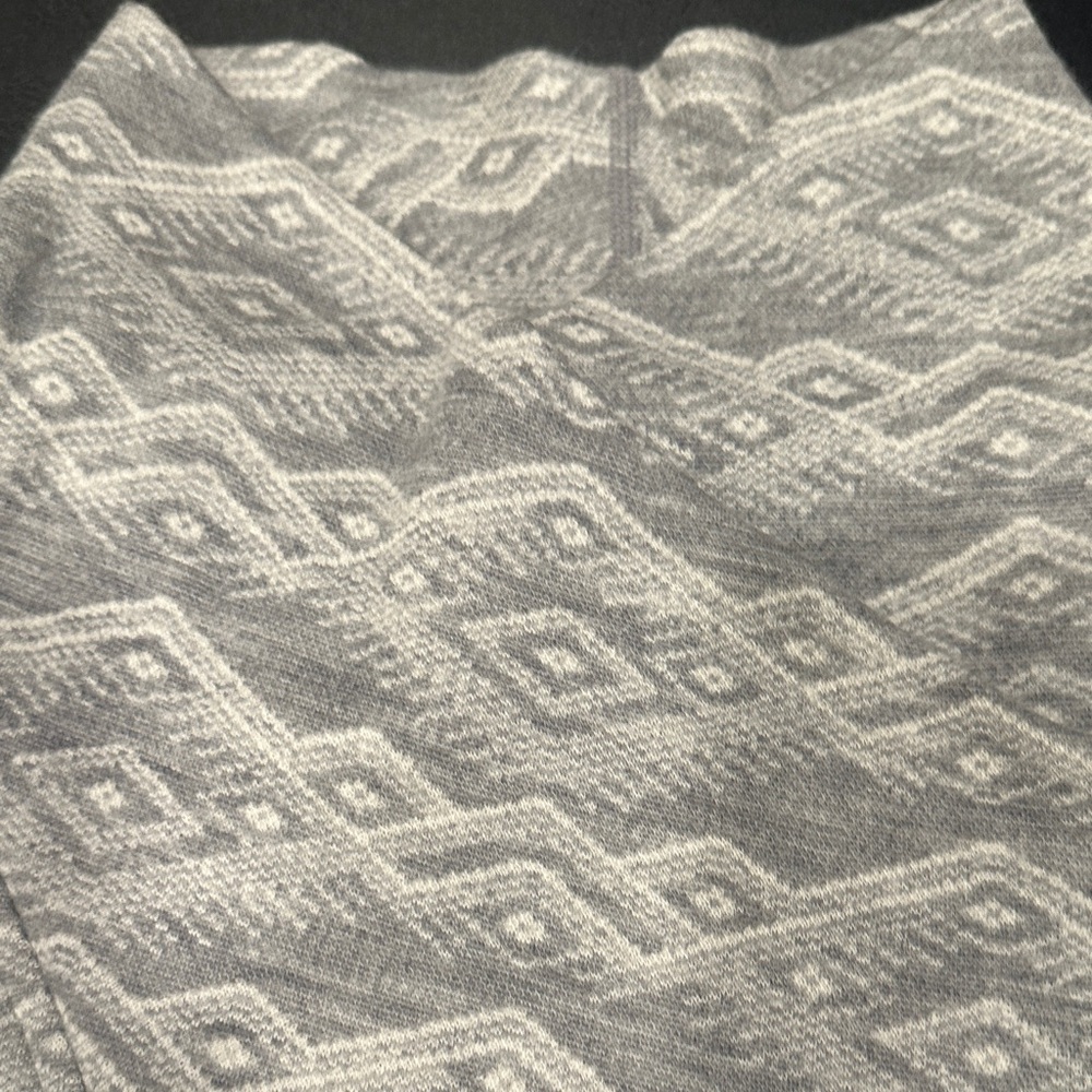 Smartwool Gray Patterned Long Sleeve Top - image 3